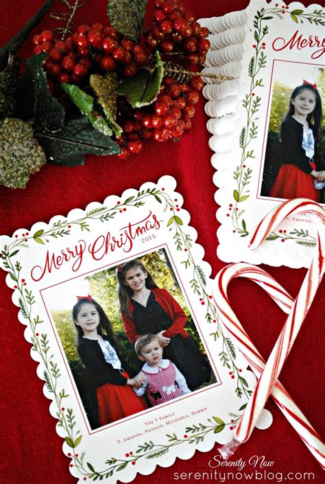 Browse endless custom card and photo gift options: Serenity Now: Family Christmas Card Ideas, 2015 #Shutterfly