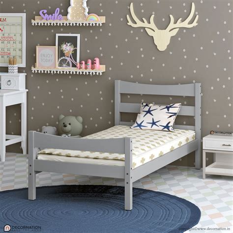 Monet Solid Wood Kids Bed Decornation