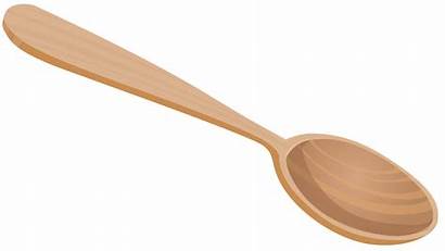Spoon Wooden Clipart Clipartpng