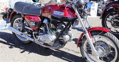Oldmotodude 1974 Ducati 750gt On Display At The 2018 Motorado Classic