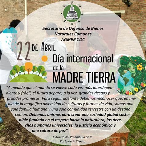 Novedades 22 De Abril Día Internacional De La Madre Tierra
