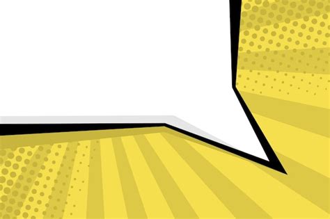 Premium Vector Vector Comic Abstract Burst Background On Yellow