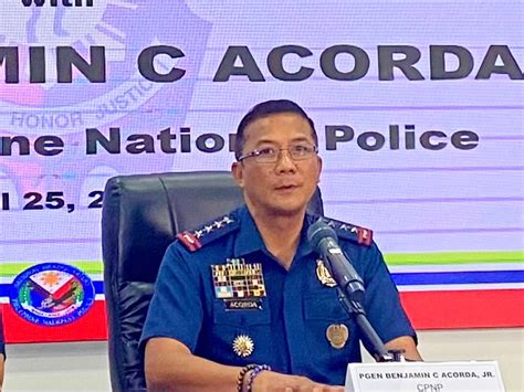 Marcos Extends Pnp Chief Acordas Term