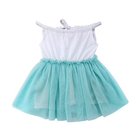 Summer Dress Newborn Toddler Kids Girl Clothing Sleeveless Princess