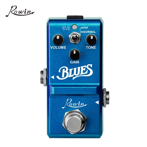 Rowin Ln 321 Blues Pedal Wide Frequency Response Blues Style Overdrive
