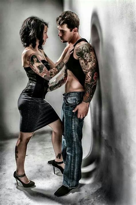 Pin By Em On Tattooed Couples Ill Never Leave You Couple Tattoos Couples