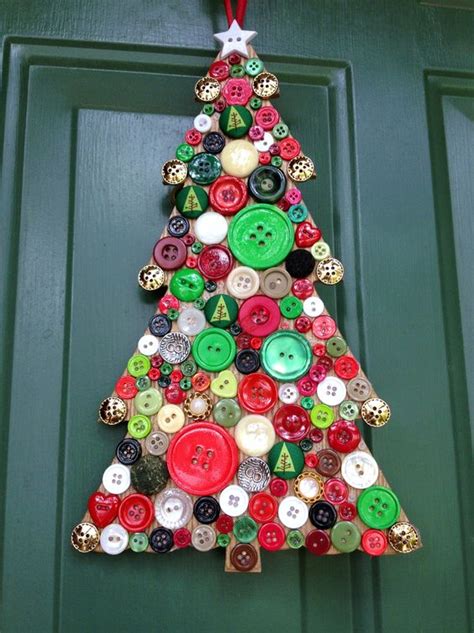 10 Best Diy Christmas Button Craft Ideas