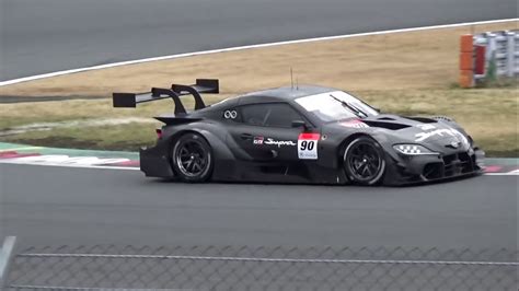 Toyota Gr Supra Gt500 Racecar Sounds Insane Testing For The 2020 Super