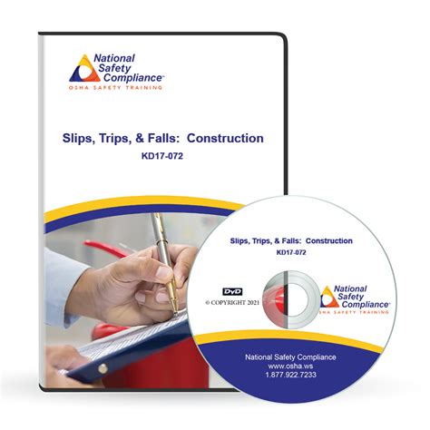 Slips Trips And Falls For Construction Training Video Kit National
