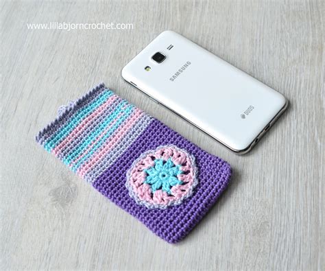 Secret Pearl Phone Cozy: free pattern | LillaBjörn's Crochet World
