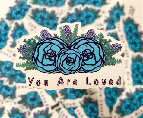 You Are Loved Sticker Etsy
