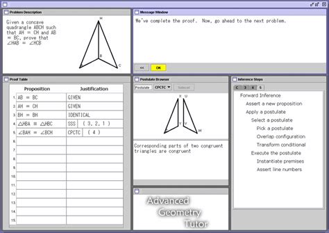 Advanced Geometry Tutor Download Scientific Diagram