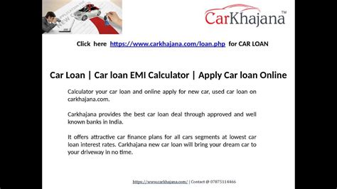 Also, learn what is emi & the you can use an emi calculator to arrive at your emi amount for your personal loan, home loan or even car loan. Car Loan | Car loan EMI Calculator | Apply Car loan Online ...