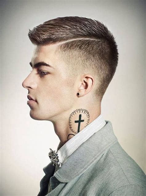 This realistic neck tattoo is for men too masculine for a tiger, but not sensitive enough for a chimp. Neck Tattoo Designs for Men - Mens Neck Tattoo Ideas