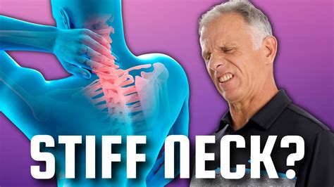 How To Help A Stiff Neck And Shoulder