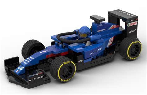 Lego Moc 2021 Alpine A521 Formula One F1 Car By Matthewismatthew