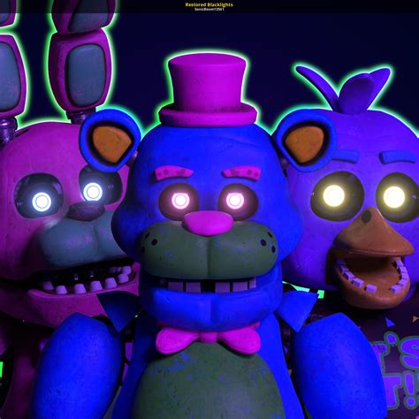 Restored Blacklights [Five Nights at Freddy's: Help Wanted] [Mods]