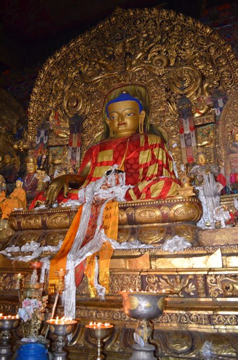 Buddha Statue At Sakya Monastery Mandala Collections Images