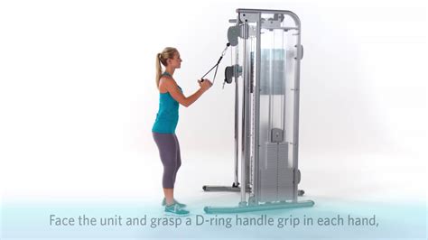 Precor Functional Training System Fts Glide Ab Crunch Youtube