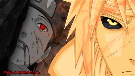 Naruto Manga 640 Finally Minato And Obito By Zpkiller On Deviantart