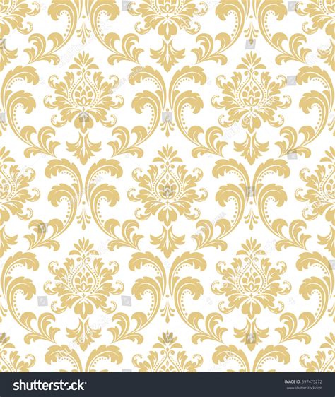 #farmhouse #floral pattern wallpaper #via oldfarmhouse. Floral Pattern. Wallpaper Baroque, Damask. Seamless Vector ...