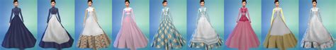 The Historical Sim — ‘charlotte Dress By Budgie2budgie Converted For
