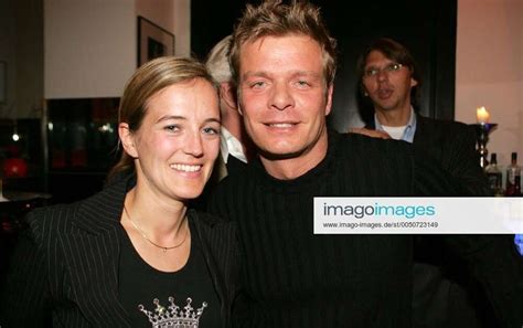 Moderator Oliver Geissen Ger Mit Ehefrau Ulrike Anlässlich Der