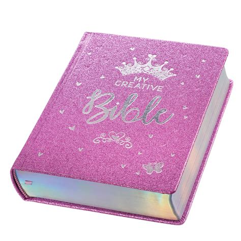 My Creative Bible Purple Glitter Hardcover Free Delivery Uk