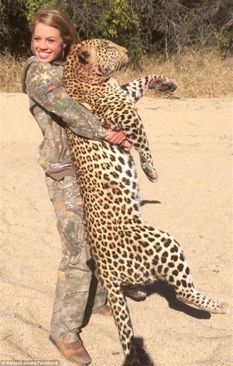 texas cheerleader kendall jones in photos with game she hunts on african safaris daily mail online