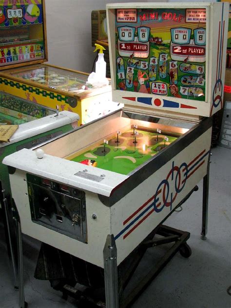 Mini Golf Williams Pinball Machine Pinball Arcade Vintage Games
