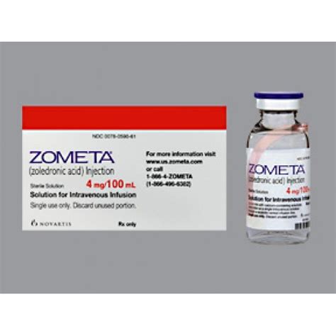 Zometa 4 Mg100ml Solution For Infusionnovartis India Fitbynetcom