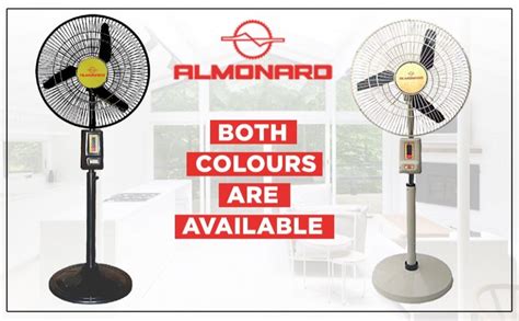 18 Black Almonard Mark Pedestal Fan For Industrial Floor At Rs 5250