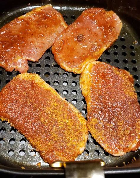 Thin chops this recipe is written for thick cut pork chops that are 1 to 1 1/2 inches thick. Air Fryer Glazed Boneless Pork Chops | Recipe in 2020 | Thin pork chops, Boneless pork chops ...