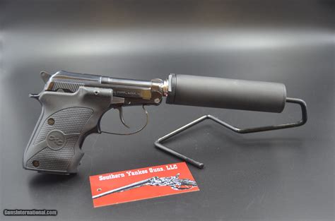 Beretta Model 21a In 22 Lr Threaded And With Innovative Arms Silencer