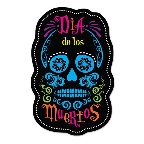Day Of The Dead Sign Cutouts 2 Count Instaballoons Wholesale