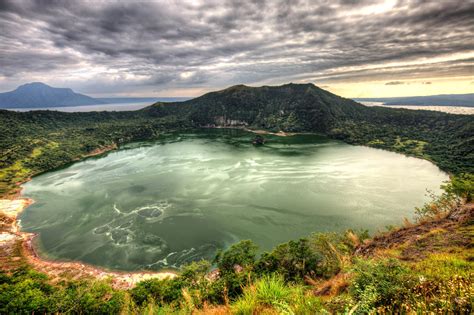 Taal Volcano Pre Eruption Batangas Philippines The Little Island