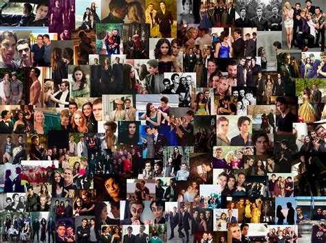 Collage Tvd Aesthetic Wallpaper Laptop