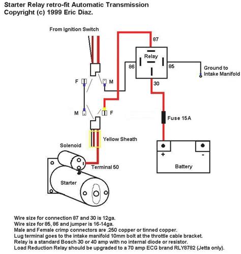 4 Pin Relay Wiring Diagram For Starter Wiring Boards