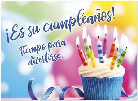 Es Su Cumpleanos Card Business Spanish Birthday Cards Posty Cards