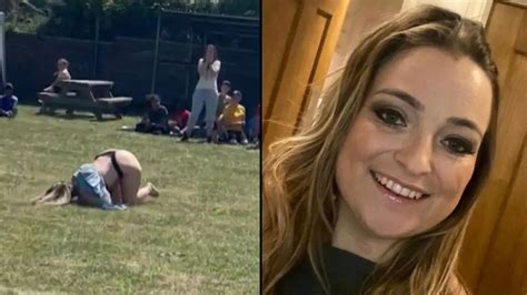 ladbible on twitter 🔔 mum who fell over at daughters sports day and mooned entire crowd
