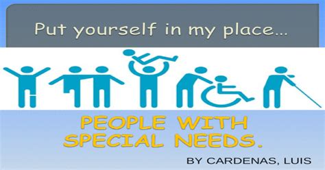 People With Special Needs Ppt Powerpoint