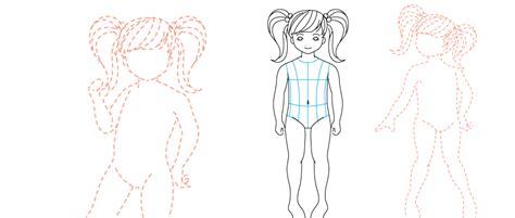 Costume Design Template Child Toddler Girl Croquis Template Croquis