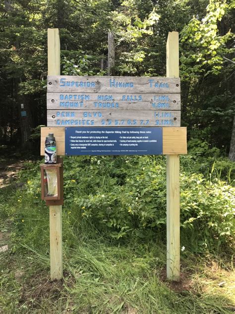 Trailhead Updates Superior Hiking Trail Association