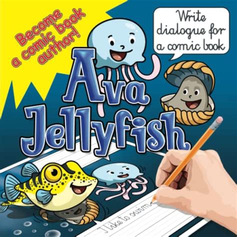 Comic Book Activity Ava Jellyfish Learning Writing And Imagination