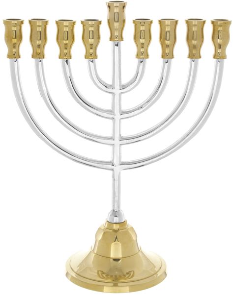 9 Branch Hanukkah Menorah 215cm Chanukah Menora Jewish Hanukiah Ebay