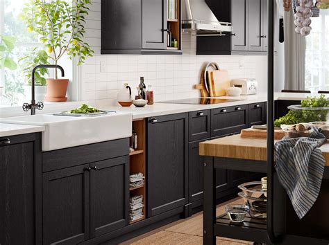 Here's how to know if an ikea kitchen is right for you. Robust and organized with a touch of traditional character ...