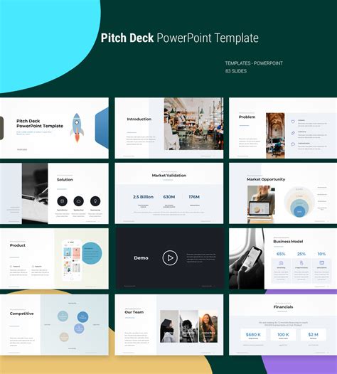Pitch Deck Powerpoint Template Download Ppt