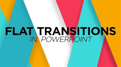 How To Make Flat Transitions In Powerpoint Motion Graphics Tutorial
