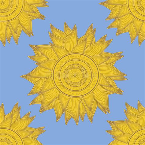 Seamless Sun Pattern Stock Illustration Illustration Of Summer 29000882