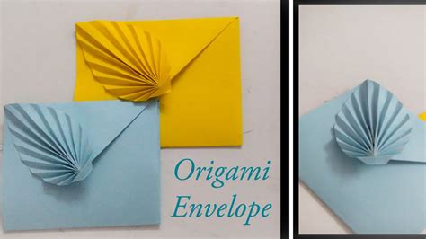 Super Easy Origami Envelope Tutorial Diy Creative Origami Youtube